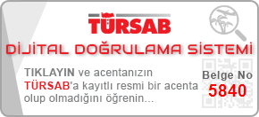 TÜRSAB Dijital Doğrulama Sistemi · Belge No 5840
